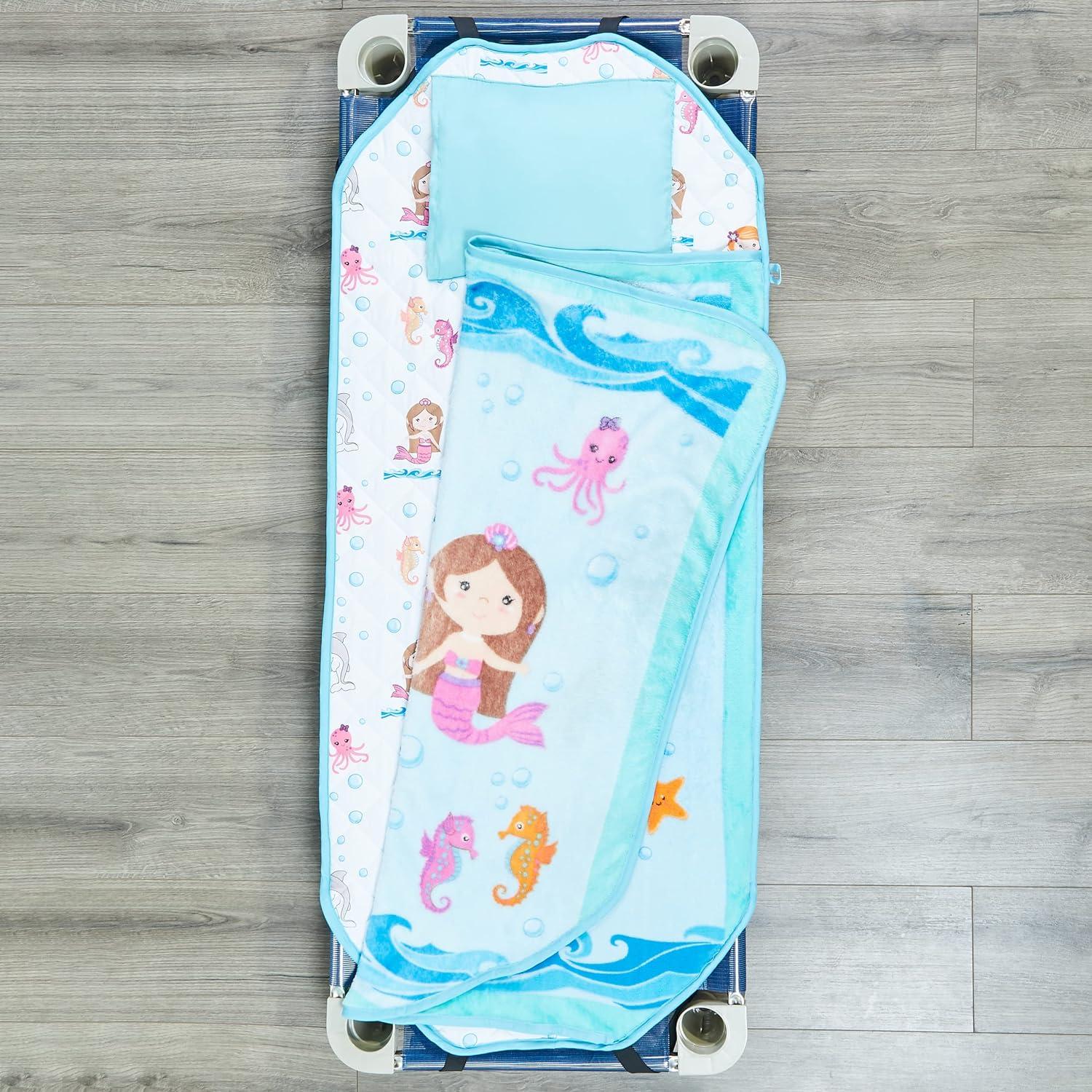 Mate de Siesta Everyday Kids Sirena 50x127 cm con Almohada