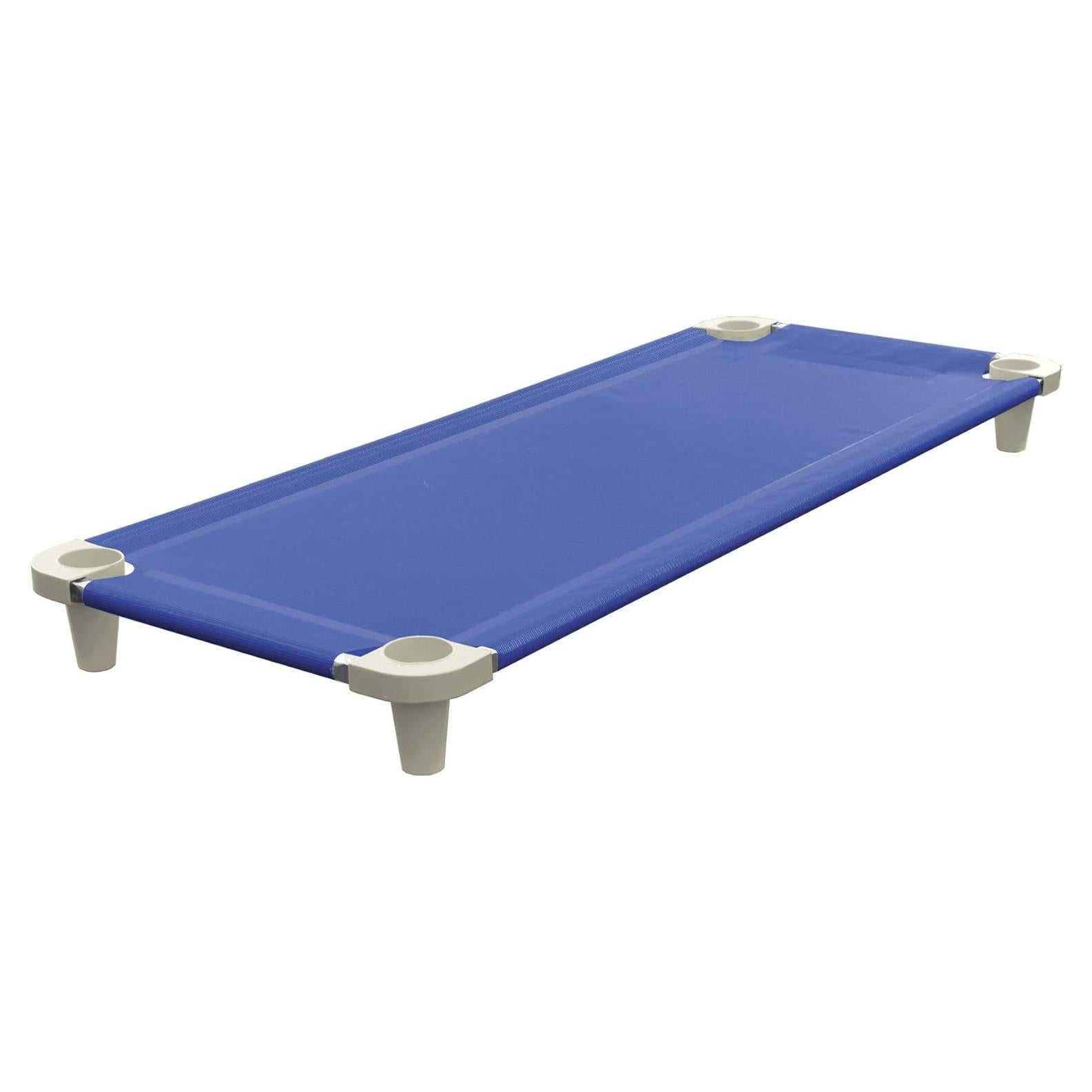 Cama de Siesta Acrimet para Niños 132 cm Apilable Azul