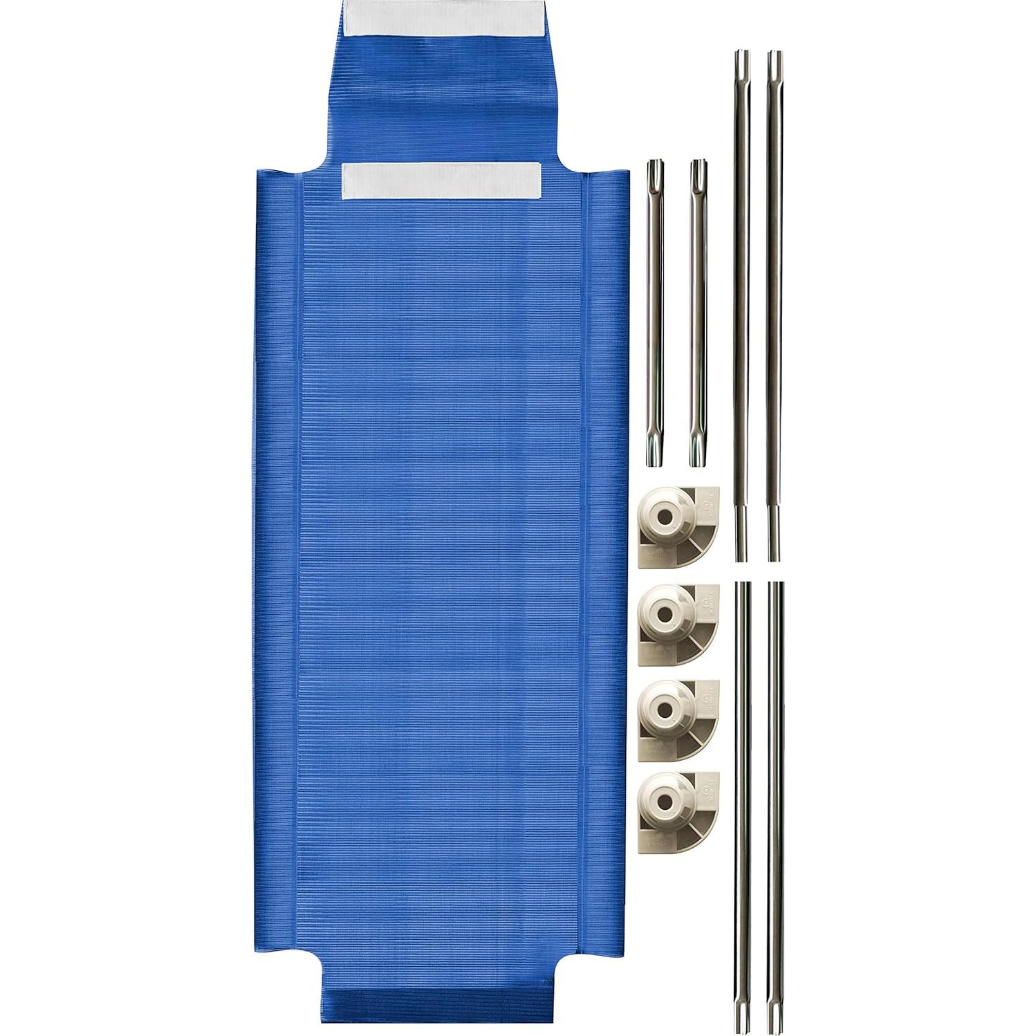 Cama de Siesta Acrimet para Niños 132 cm Apilable Azul