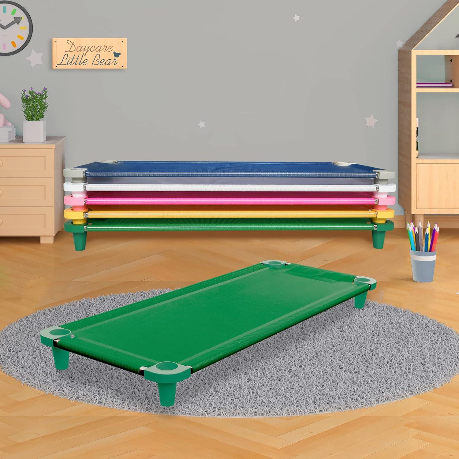 Cama de Siesta Acrimet para Niños, Portátil Apilable 132 cm