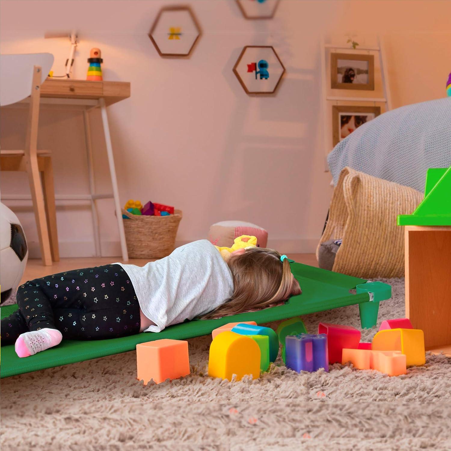 Cama de Siesta Acrimet para Niños, Portátil Apilable 132 cm