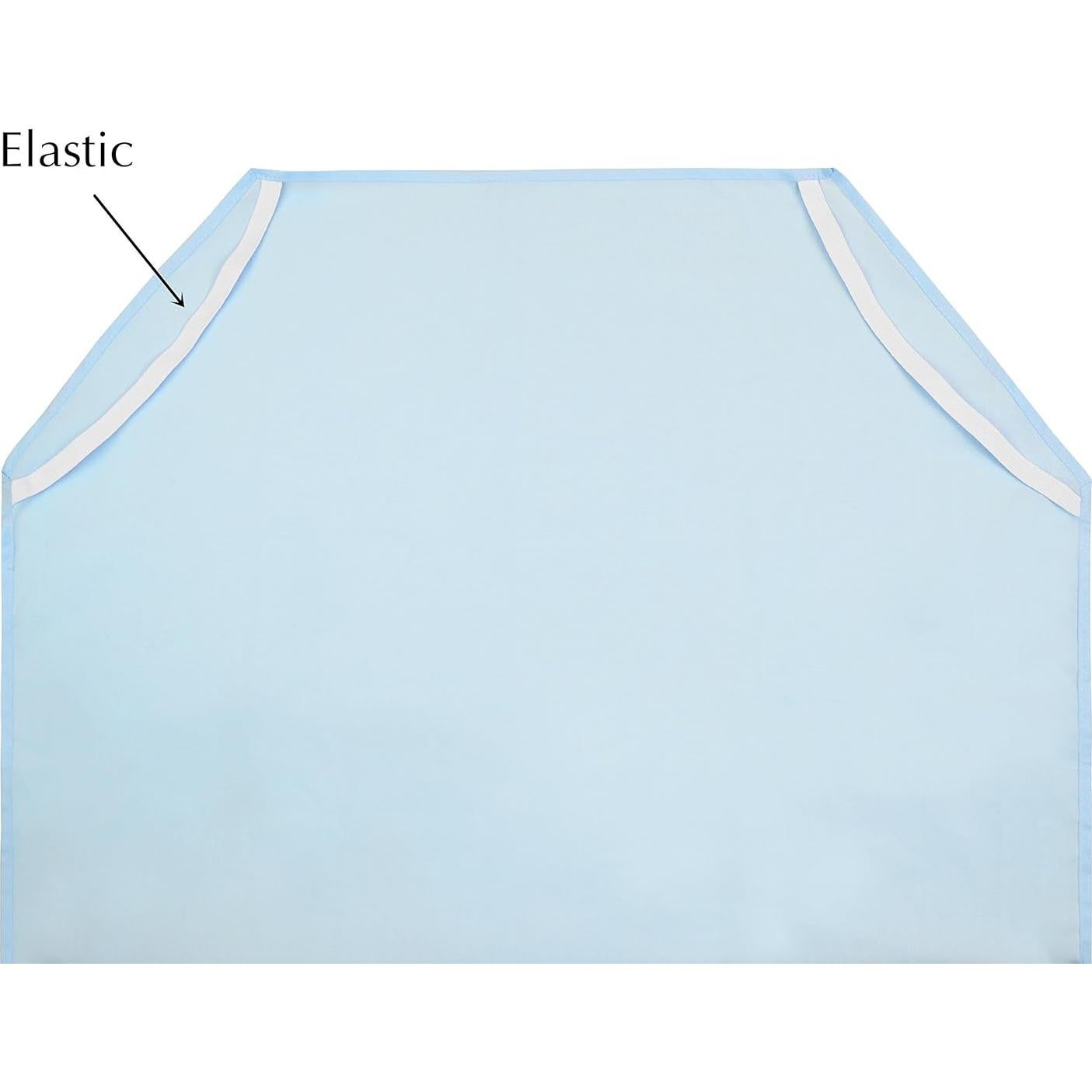 Sábana de Cuna Estándar American Baby Company Microfibra Azul 58x130 cm