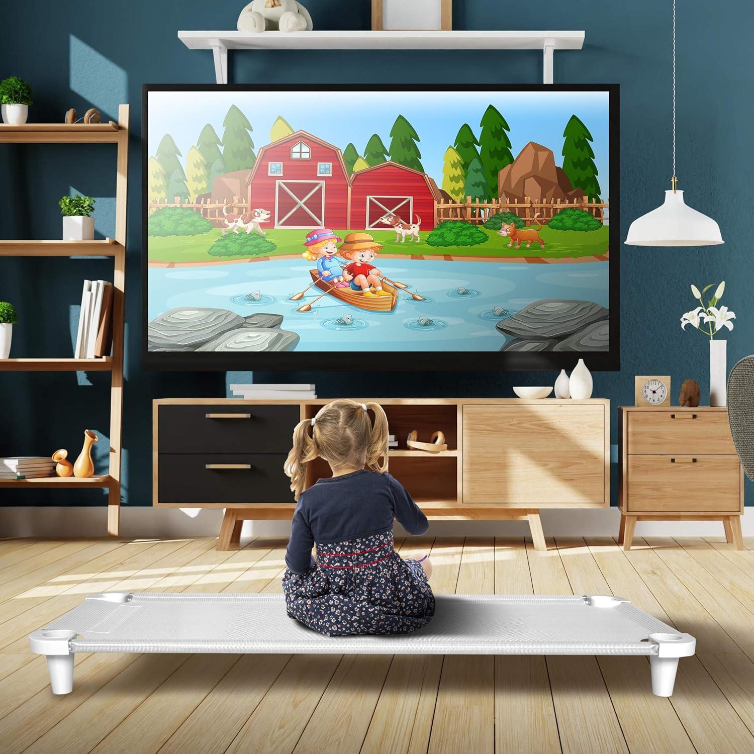 Cama de Siesta Acrimet para Niños 132 cm Apilable Tela Transpirable