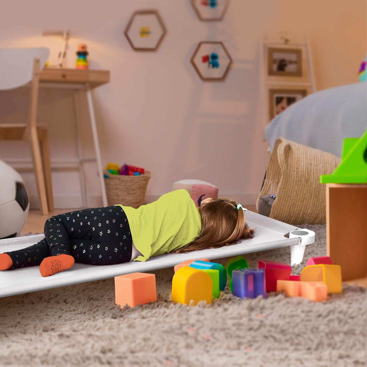 Cama de Siesta Acrimet para Niños 132 cm Apilable Tela Transpirable