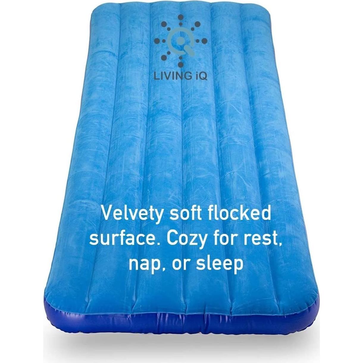 Cama de Aire Inflable Twin Living iQ Jr Spider-Man 56.7 kg