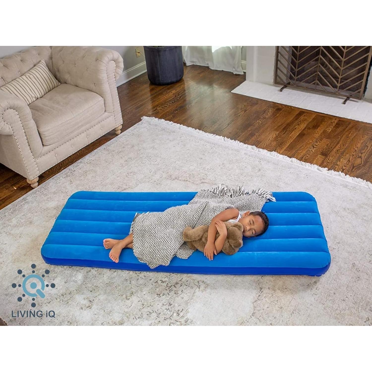 Cama de Aire Inflable Twin Living iQ Jr Spider-Man 56.7 kg