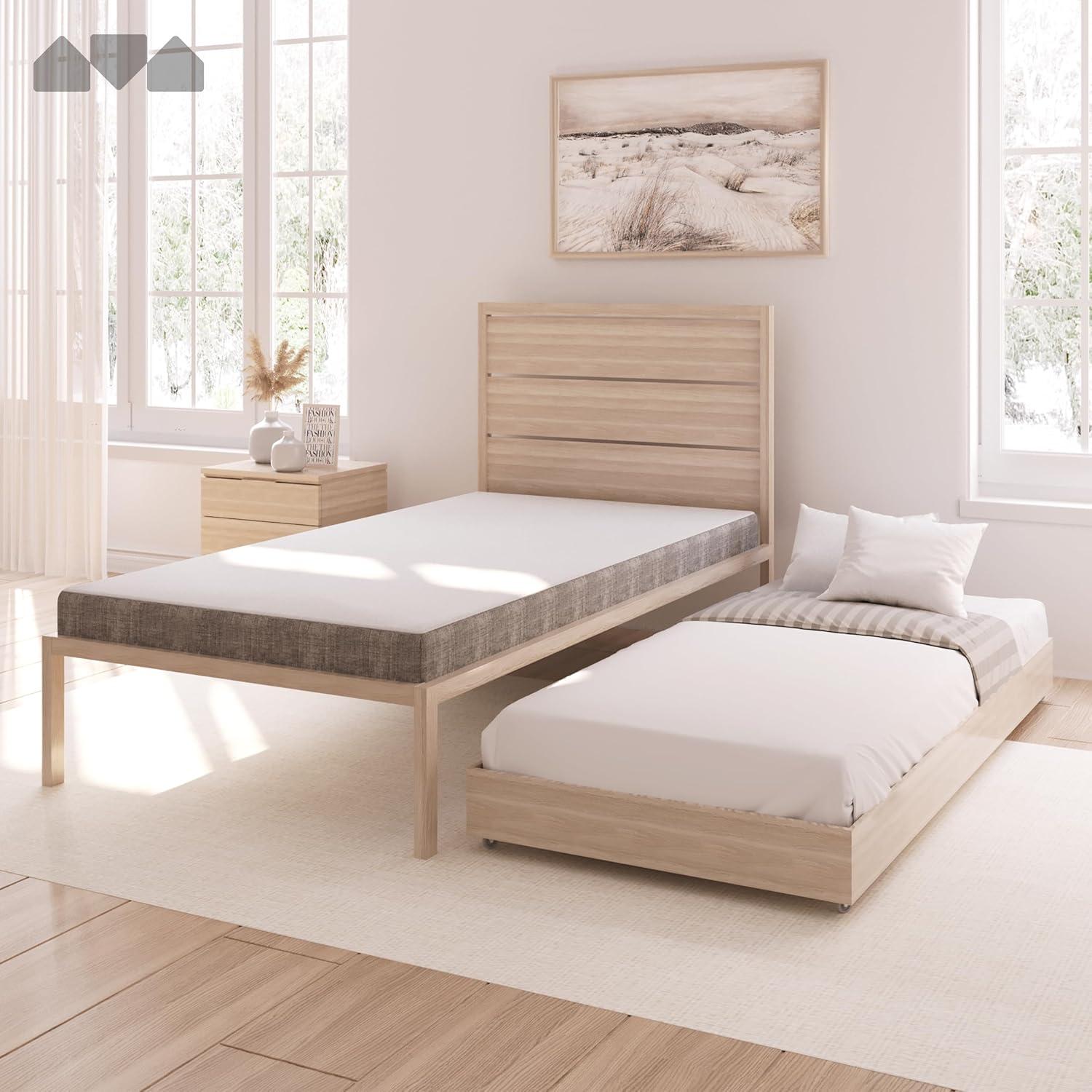 Colchón de Espuma Viscoelástica Milliard 188x79x13 cm - Cama Cot