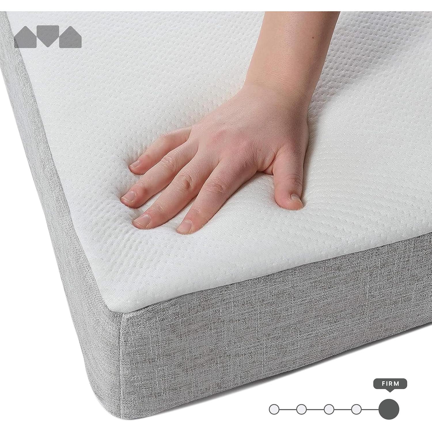 Colchón de Espuma Viscoelástica Milliard 188x79x13 cm - Cama Cot