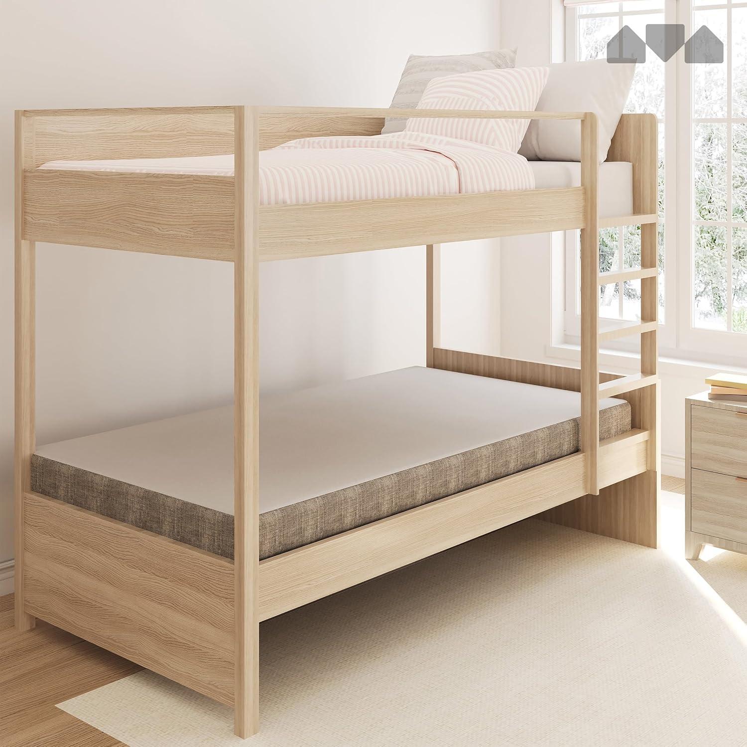 Colchón de Espuma Viscoelástica Milliard 188x79x13 cm - Cama Cot