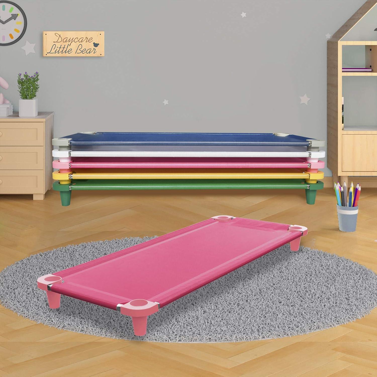 Cama de Siesta Acrimet para Niños, Portátil y Apilable 132 cm