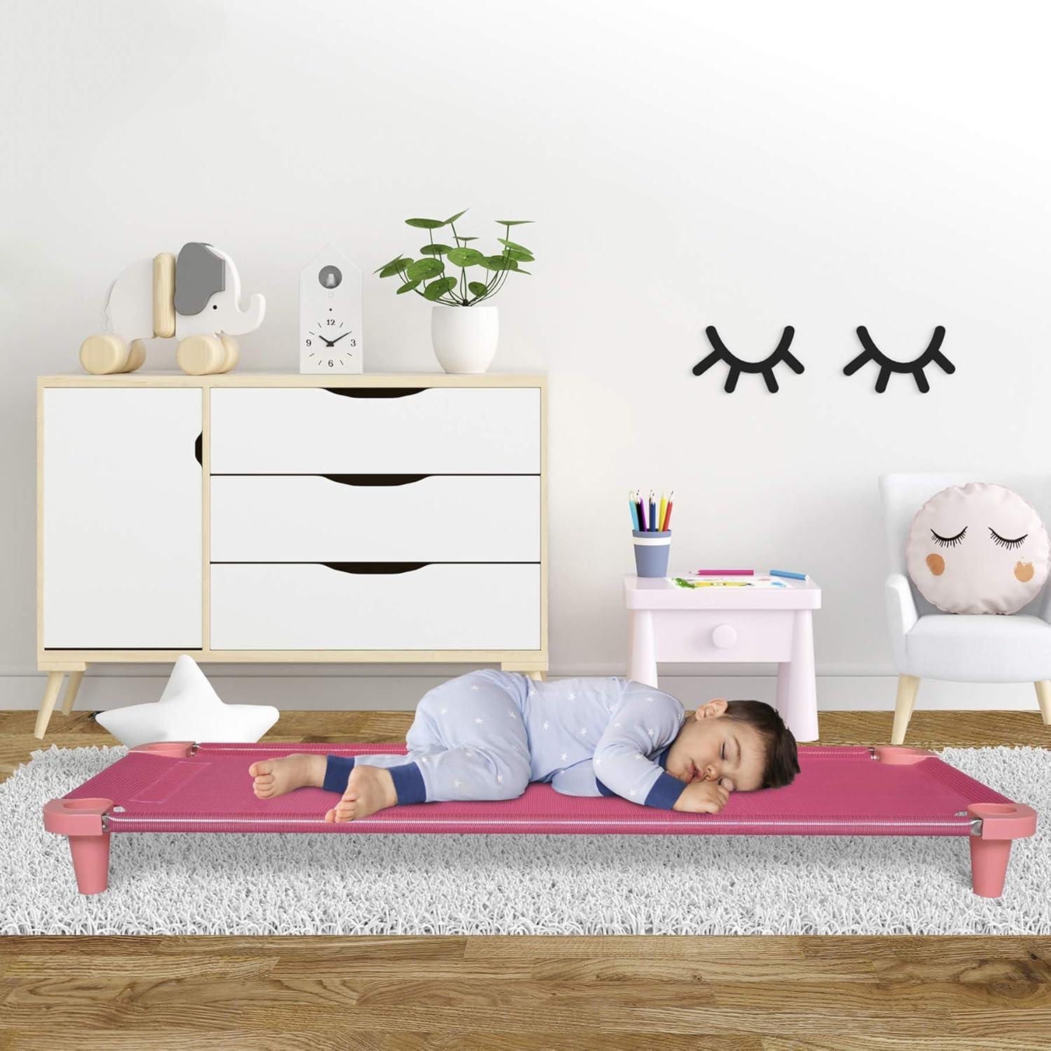Cama de Siesta Acrimet para Niños, Portátil y Apilable 132 cm