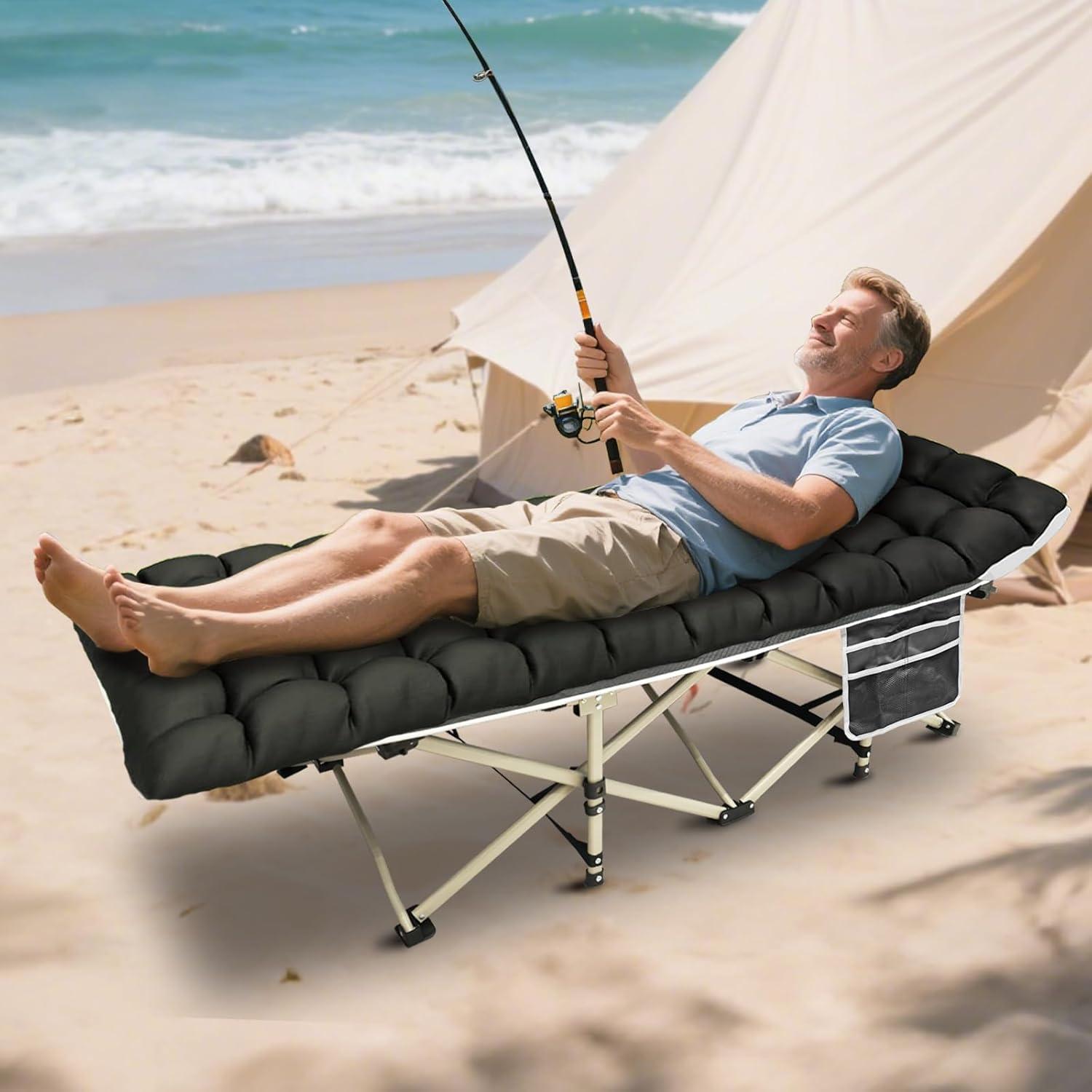 Cama de Camping Plegable YELLOW JACKET con Colchón 272kg