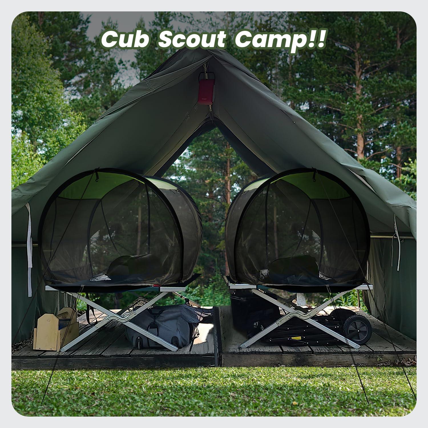 Tienda de Mosquito Sportneer Plegable 220x85 cm para Camping