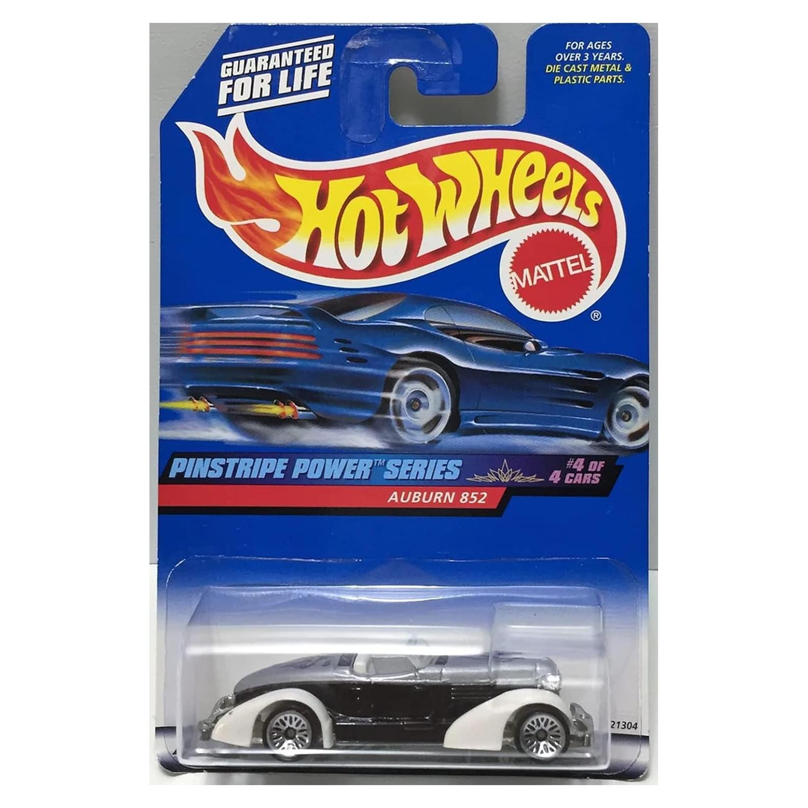 Hot Wheels Mattel 1999 Coche 1:64 Pinstripe Power Negro