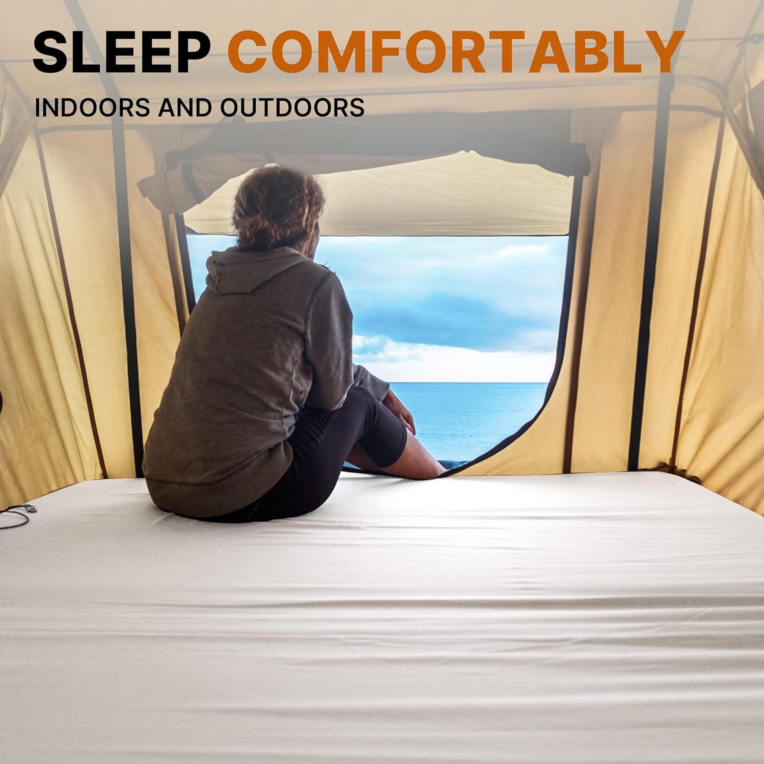 Colchón Futon Gaialoop Cuna 182.88x60.96cm Espuma Viscoelástica