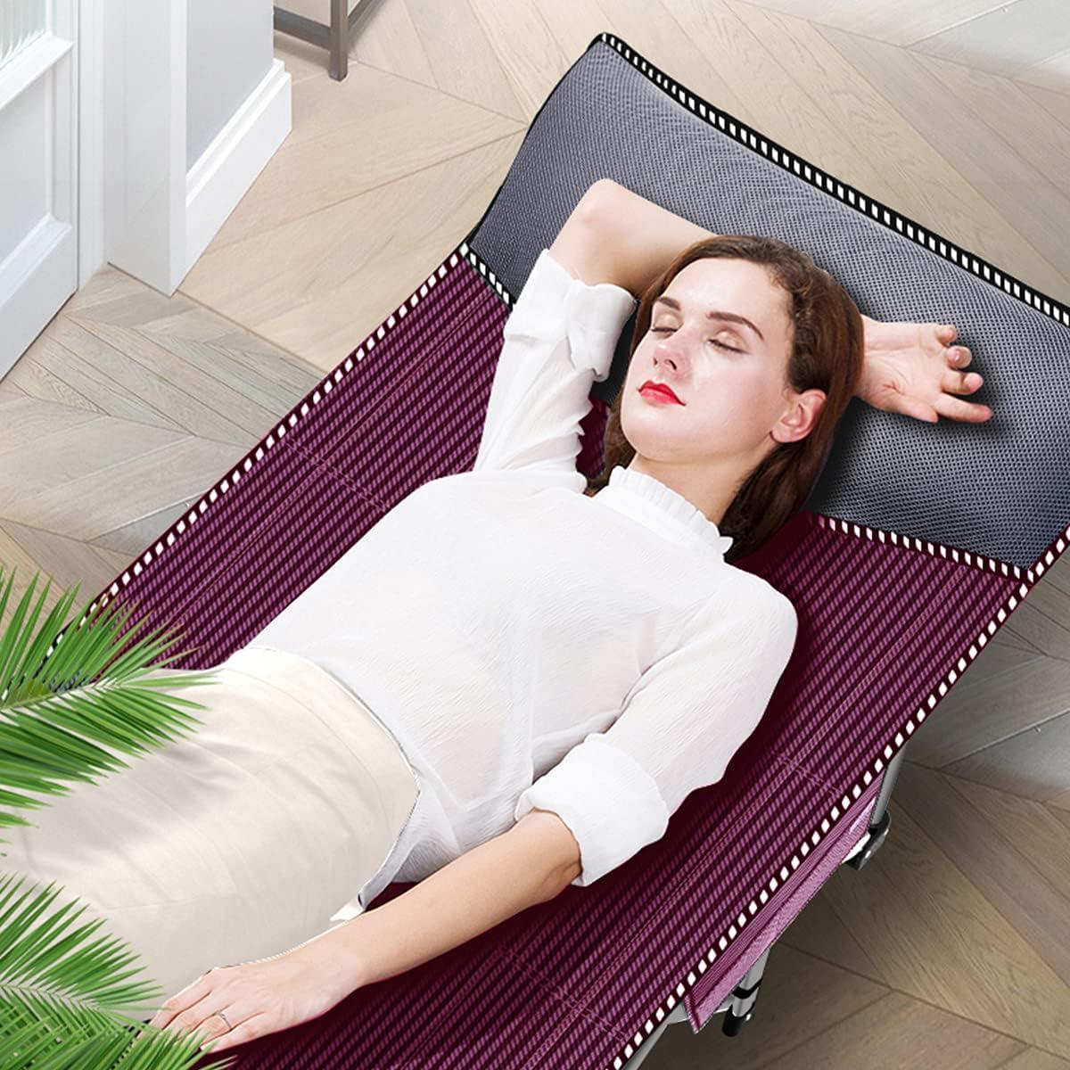 Silla de Bronceado Plegable ABORON Charles Beige 5 Posiciones