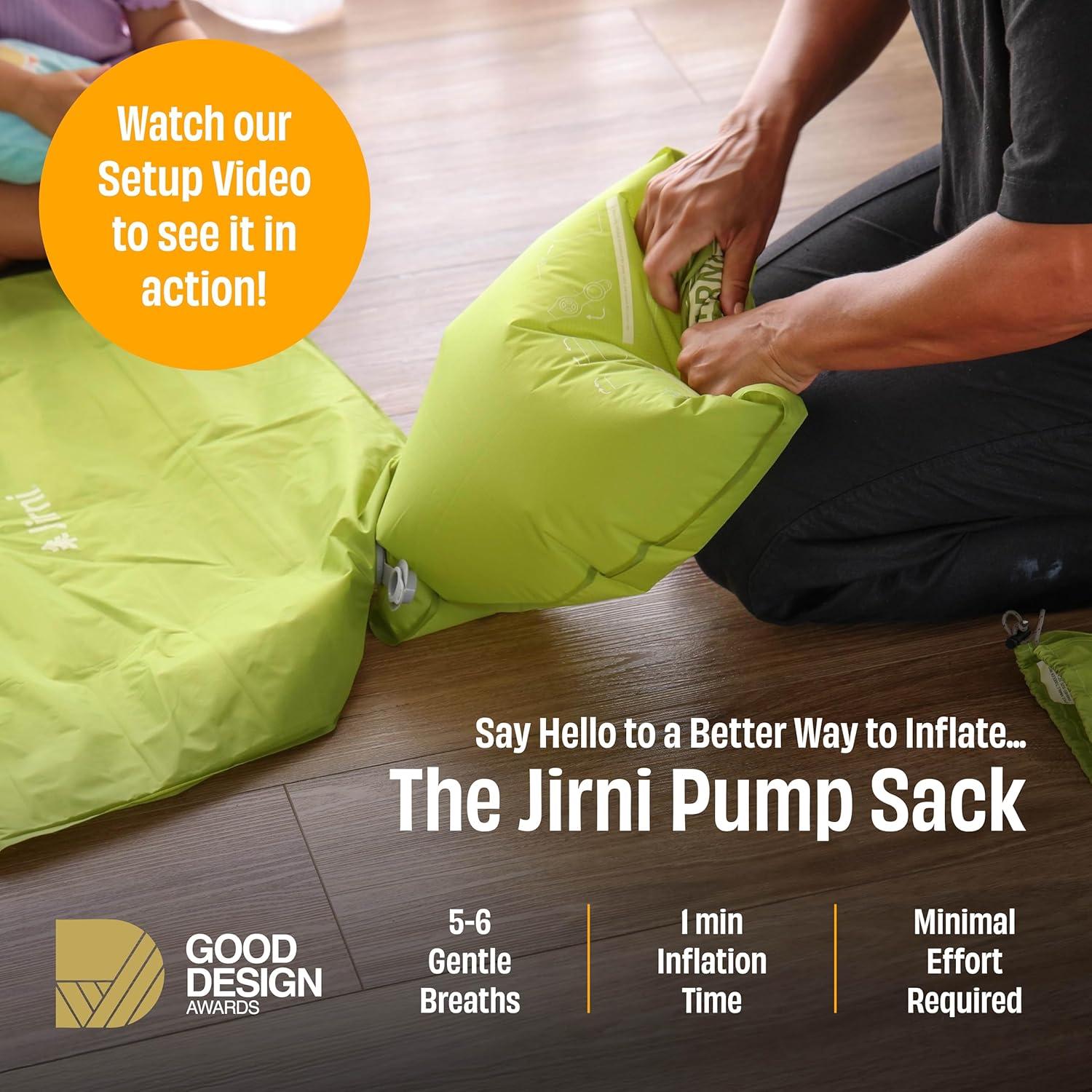 Cama Inflable para Niños Jirni Ágil - 132x70 cm, Ecológica