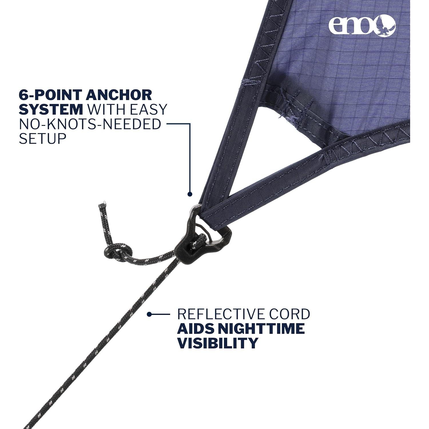 Lona de Lluvia ENO ProFly 3.23x1.93m Ultraligera Marino