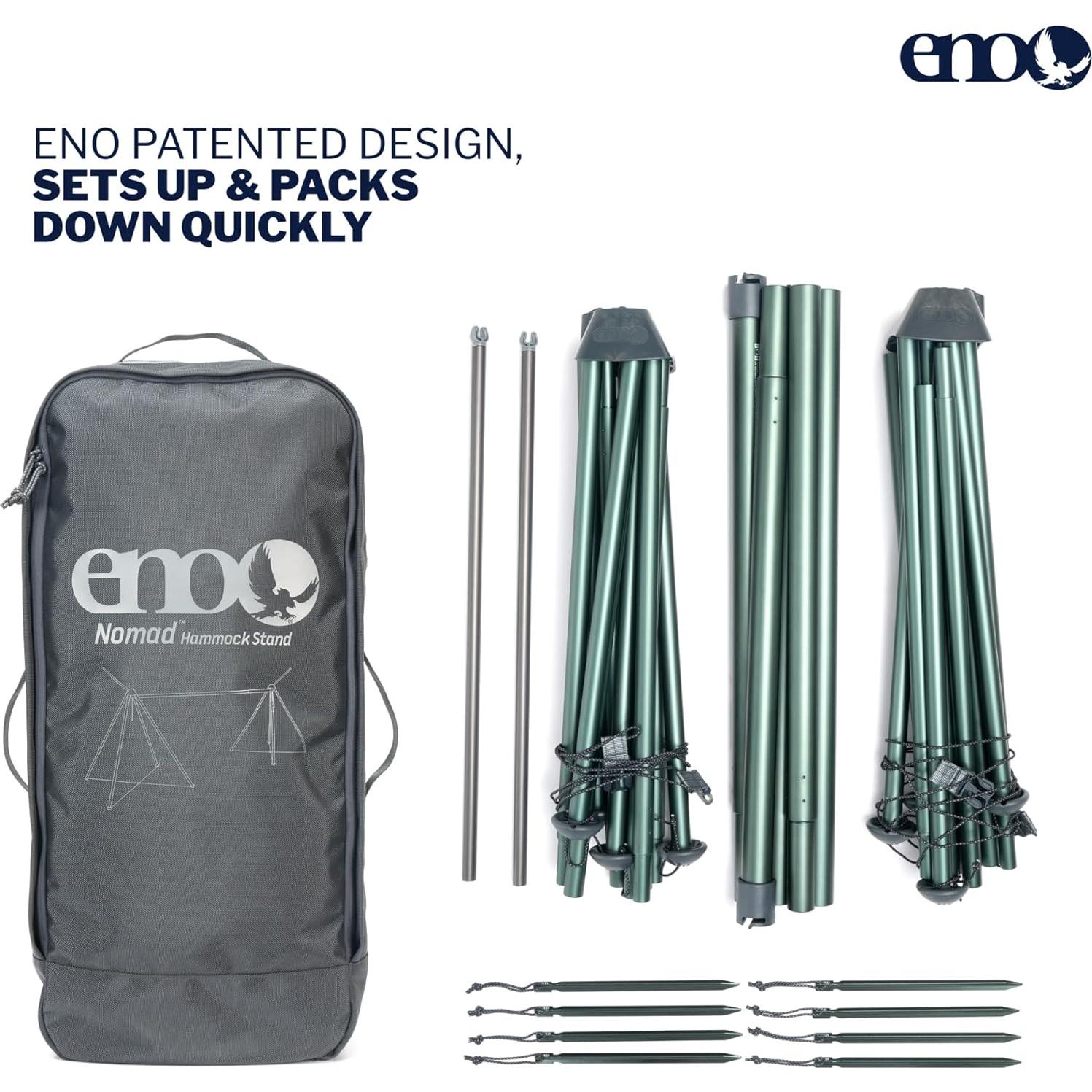 Soporte de Hamaca ENO Nomad Aluminio 7 kg Ajustable