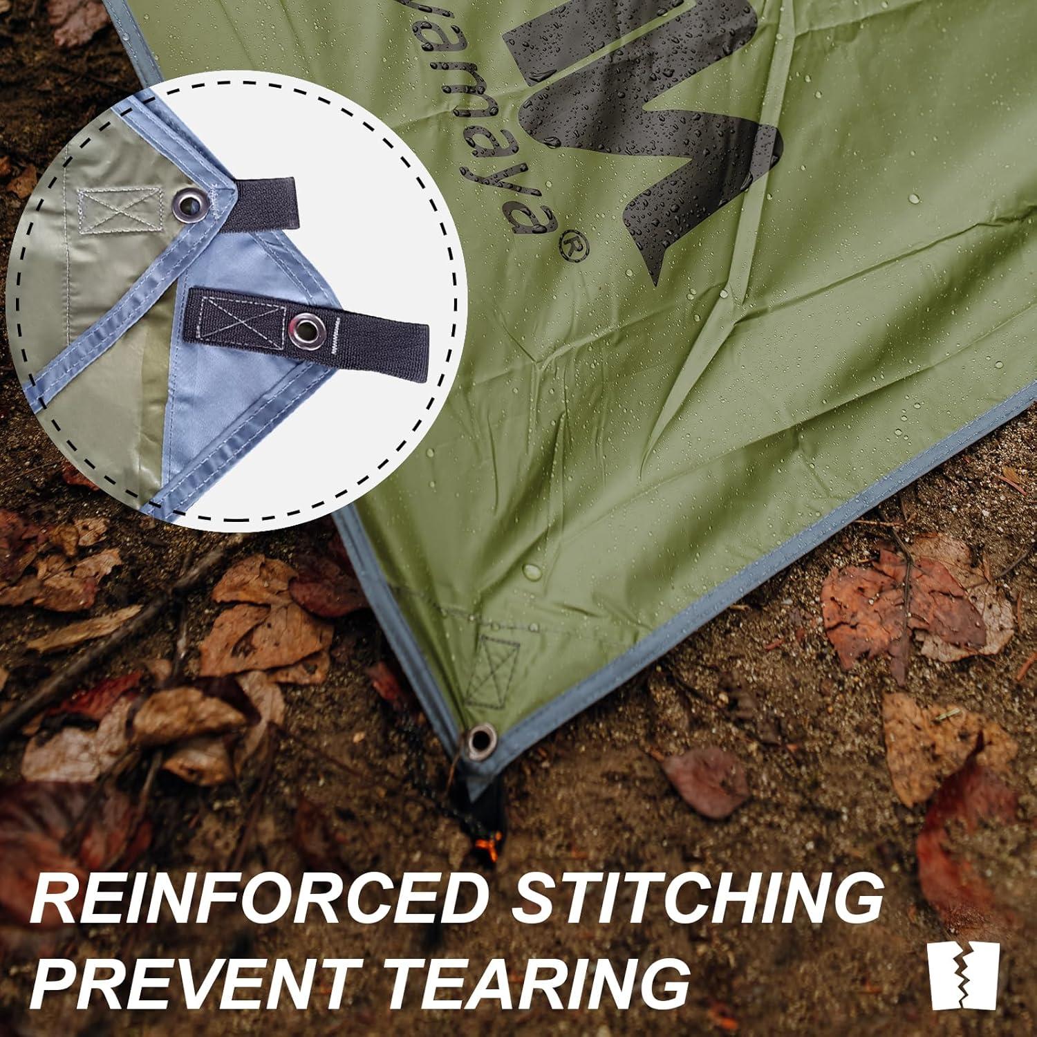 Toldo de Camping AYAMAYA Grande 3.05x4.57m Impermeable