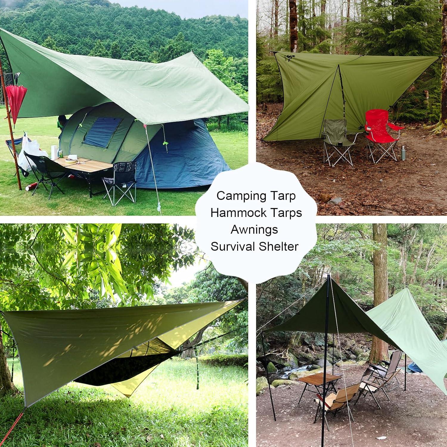 Toldo de Camping AYAMAYA Grande 3.05x4.57m Impermeable