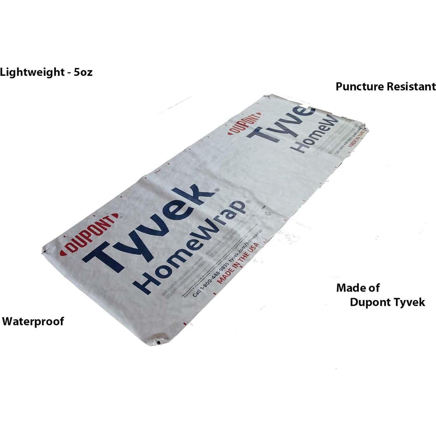 Ultralight Camping Tarp, Backpacking Tarp, Tyvek Sheet, Tyveks Tent Footprint, Tyveks House Wrap, Tent Flooring, Tyvekes Ground Cloth, Camping Fly, Multiple Sizes