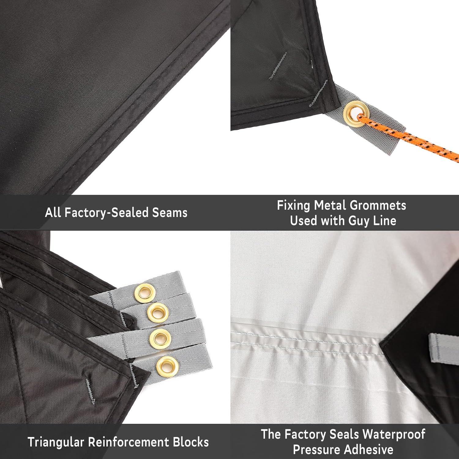 Lona de Camping Impermeable Clostnature 292x213cm UV30