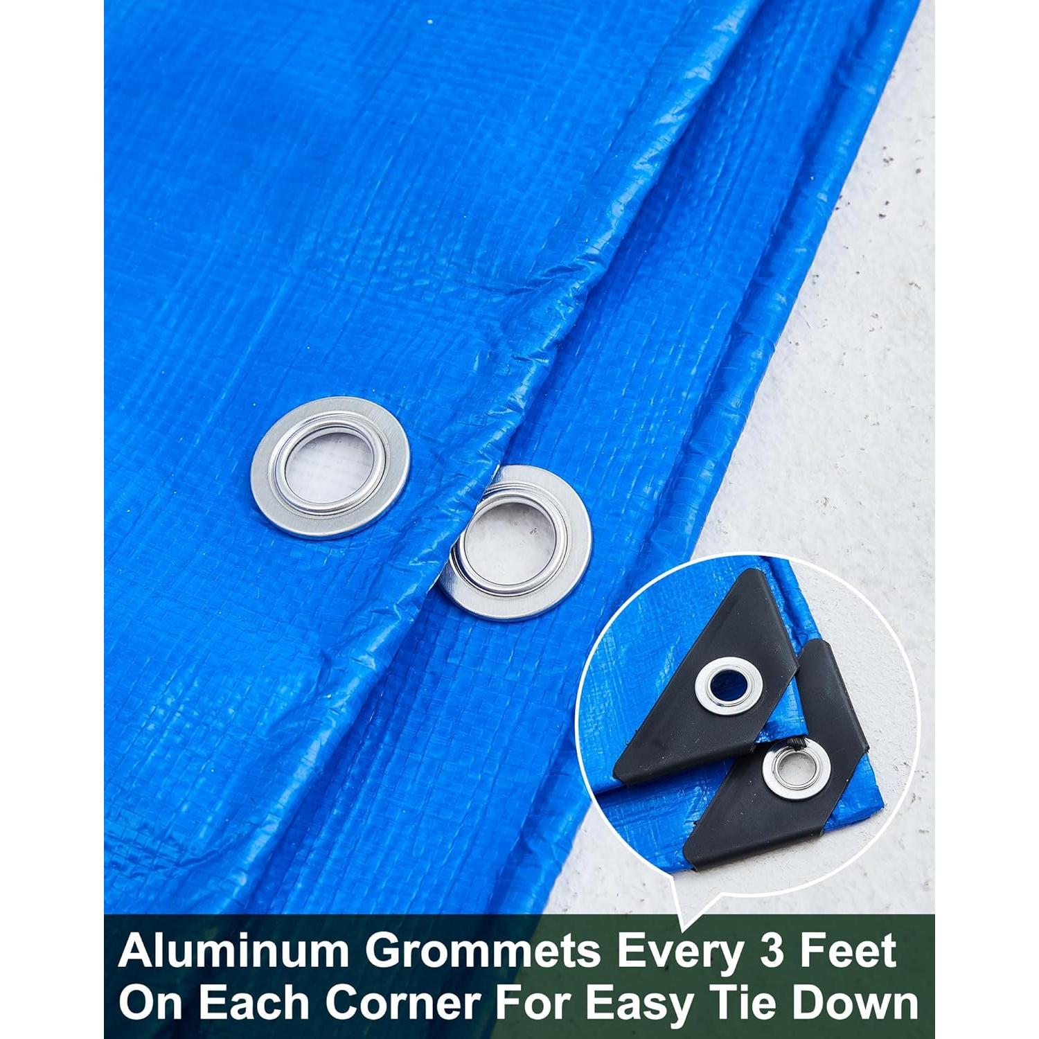 Lona Impermeable Grande SmoothNovelty 1.83x2.44m 6 Pcs