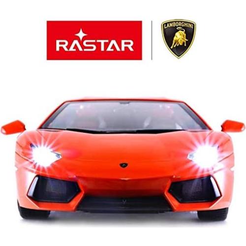 Coche RC Lamborghini Aventador LP700 Escala 1/14 Naranja