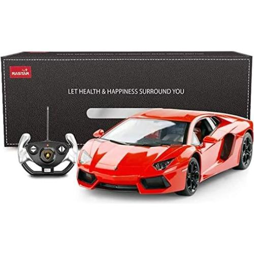 Coche RC Lamborghini Aventador LP700 Escala 1/14 Naranja