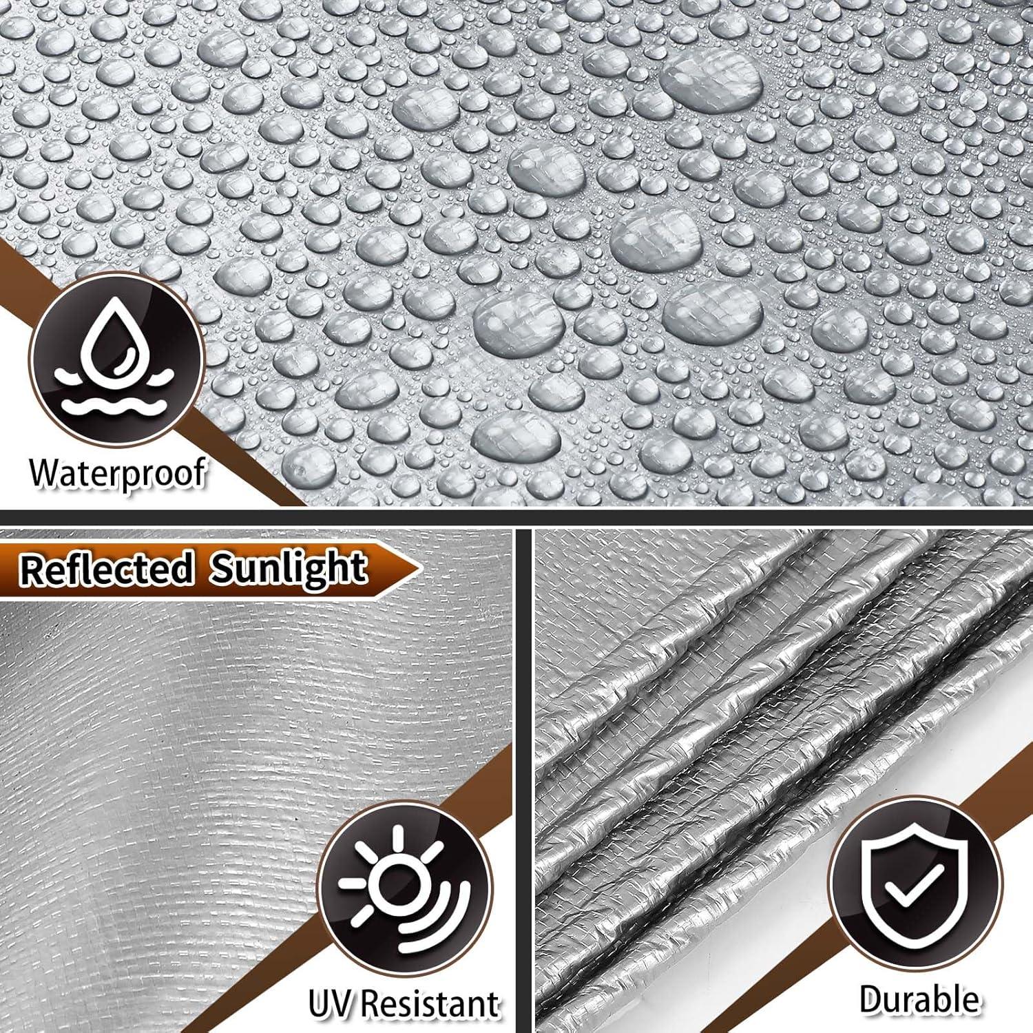 Lona impermeable alta resistencia CAMPMAC 3x3.66 m 0.25 cm