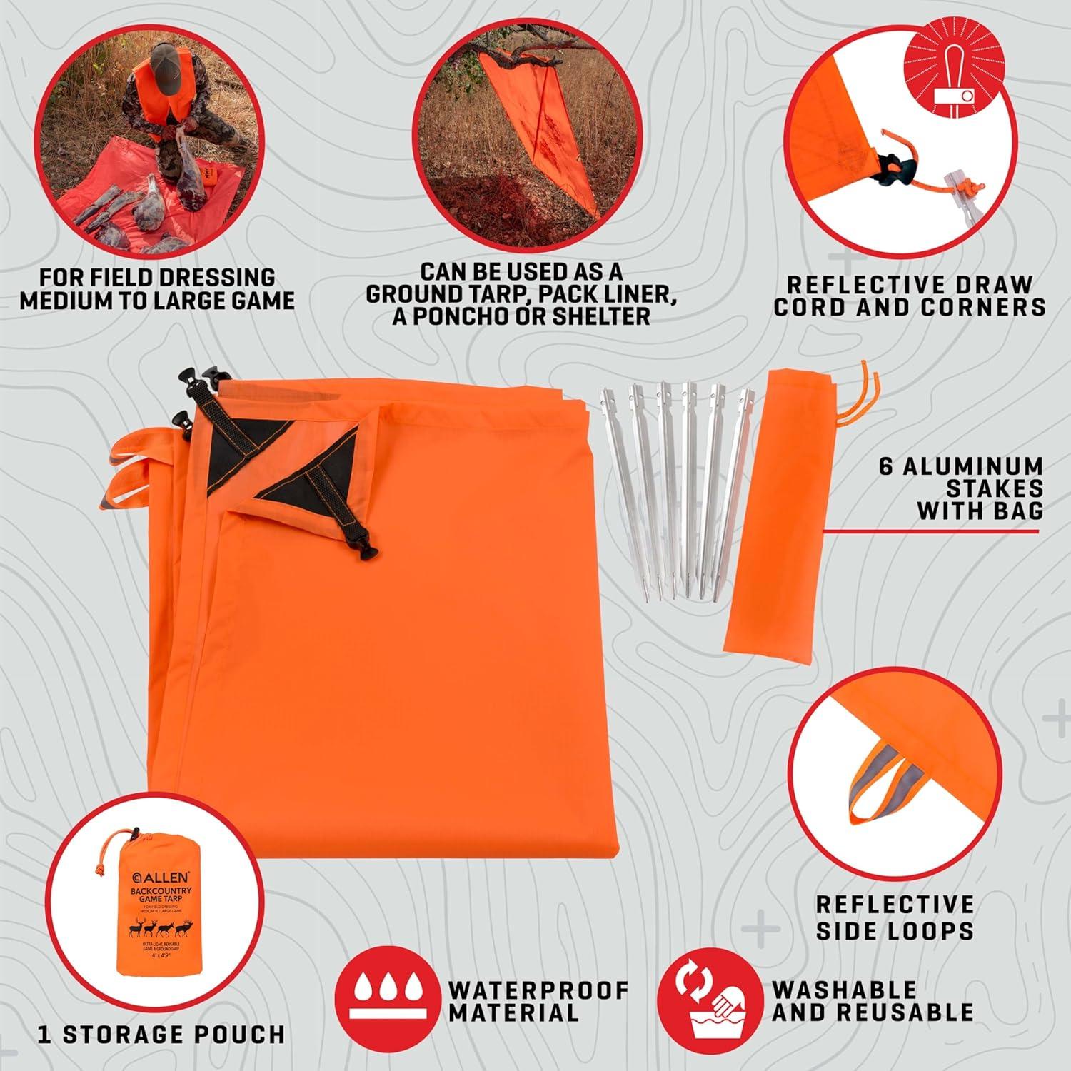 Toldo de Juego Allen Company Backcountry 1.22m x 1.45m Naranja