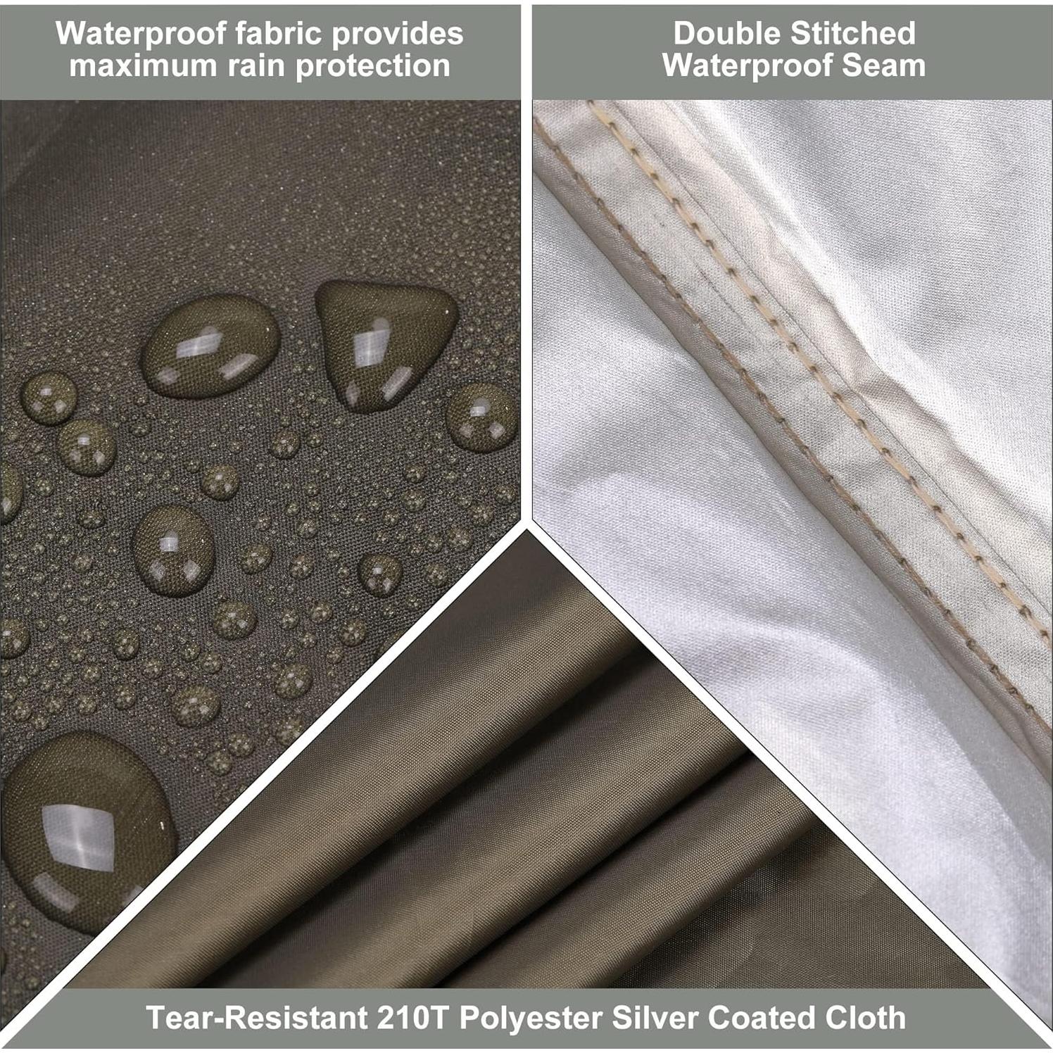 Toldo de Camping GOCAPTAIN 3.05x2.74m Impermeable UV 50+