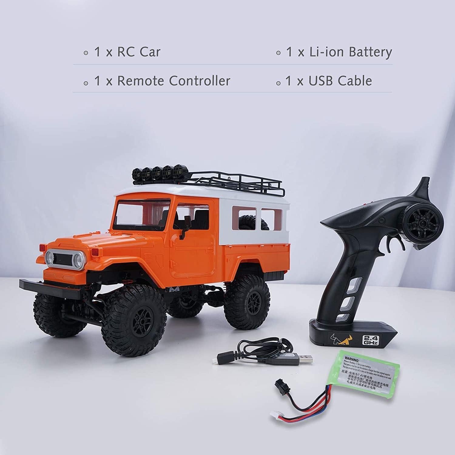 Coche RC MN40 1:12 Control Remoto 2.4GHz Todo Terreno