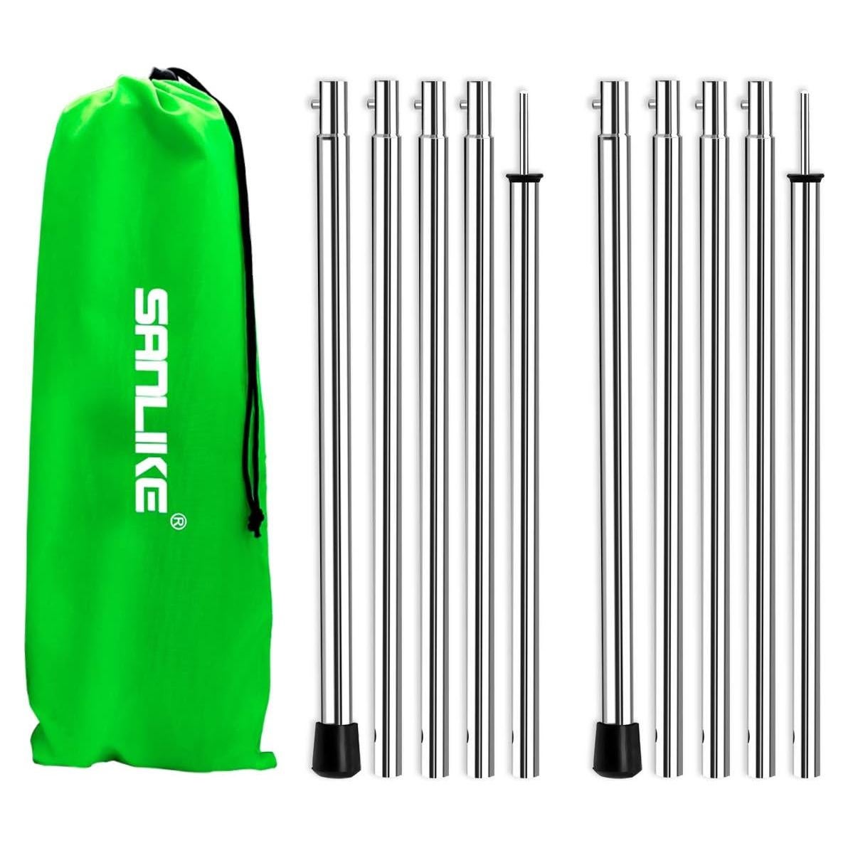 Poste Telescópico Ajustable SAN LIKE para Camping y Refugios