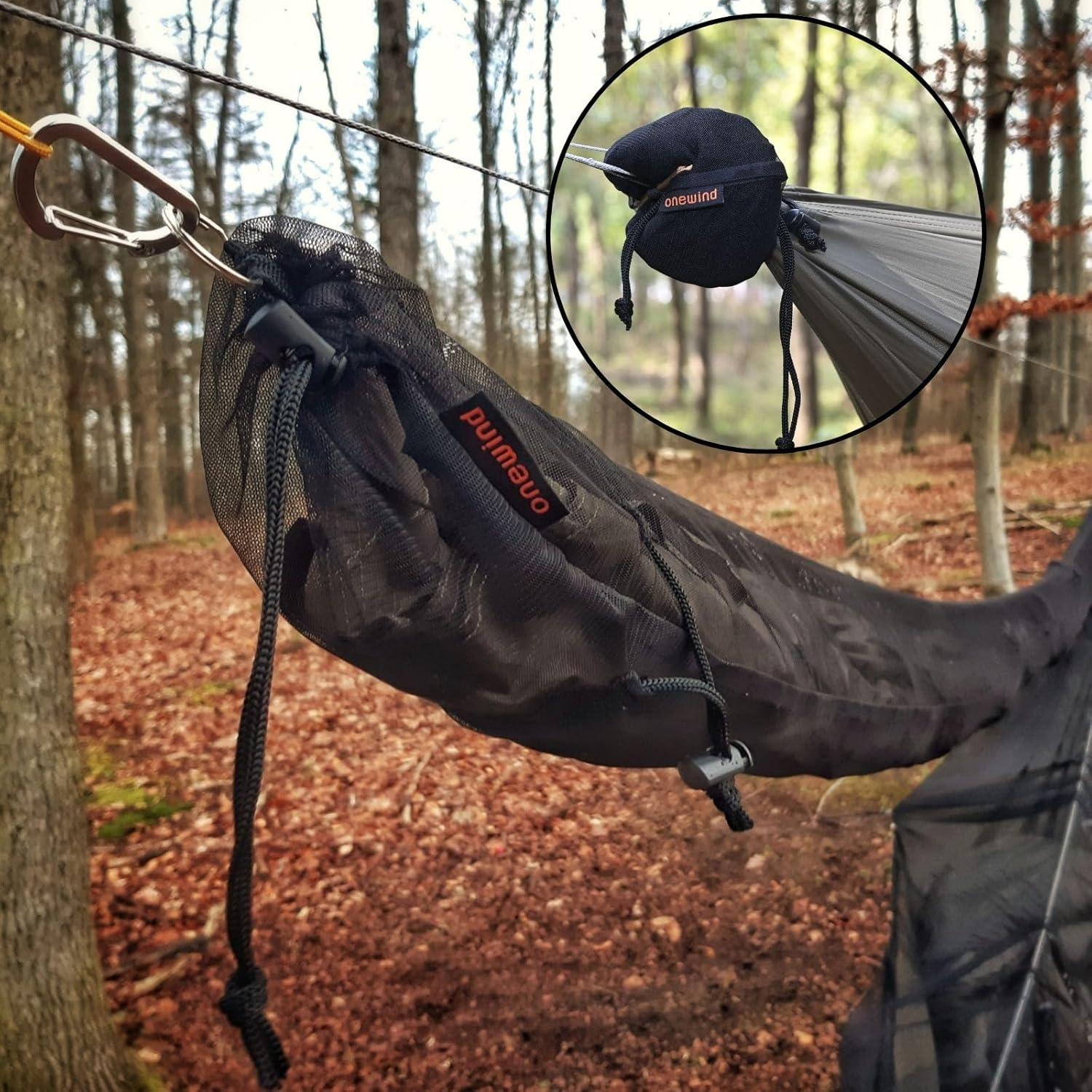 Manga de Tarp Premium Onewind 3.66m Resistente al Agua Negra