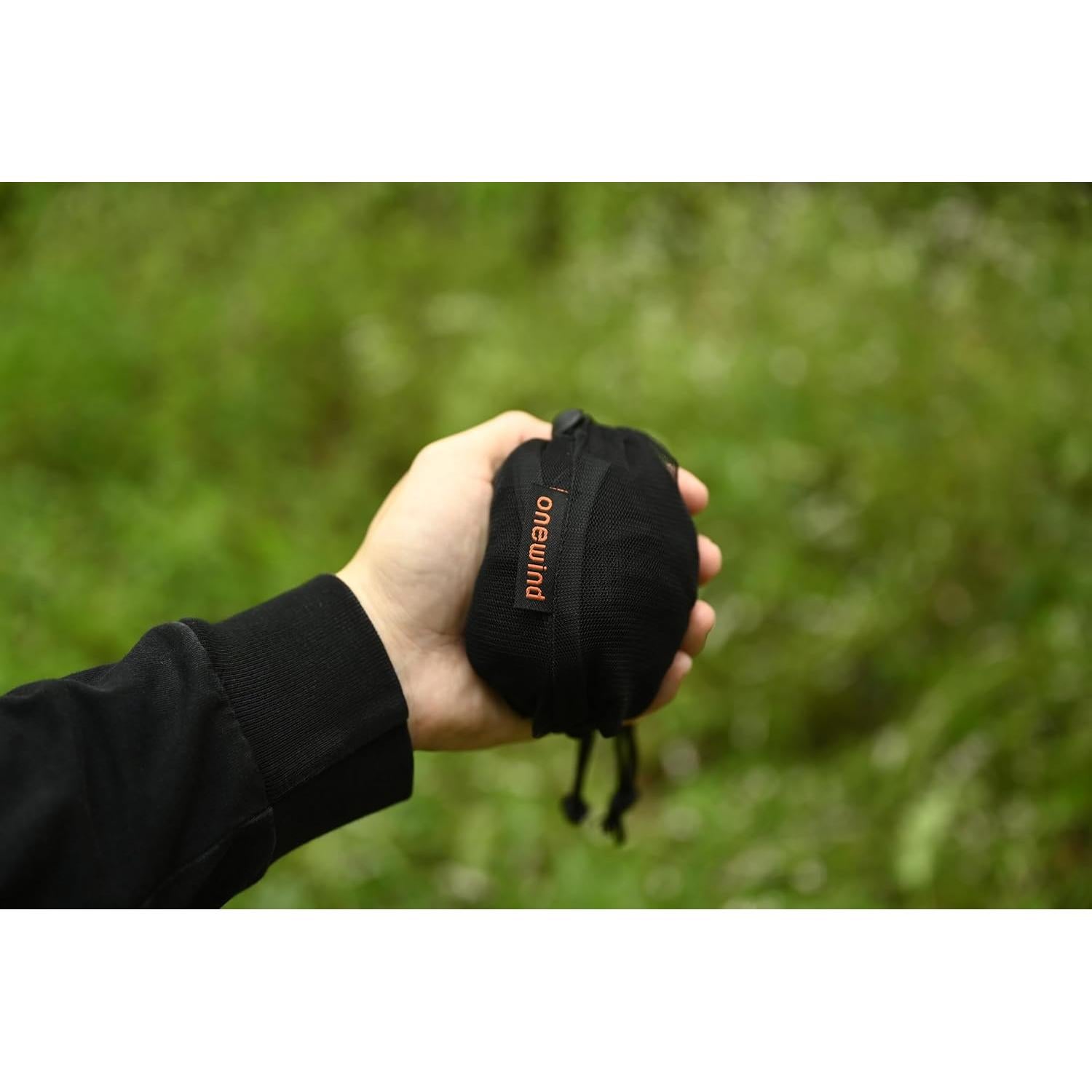 Manga de Tarp Premium Onewind 3.66m Resistente al Agua Negra