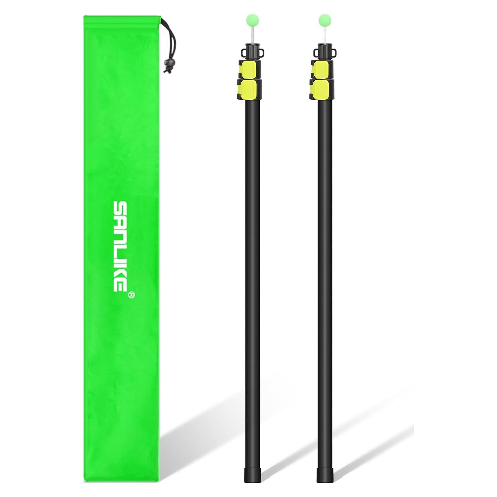 Poste Telescópico de Lona SANLIKE 246 cm Aluminio Ajustable