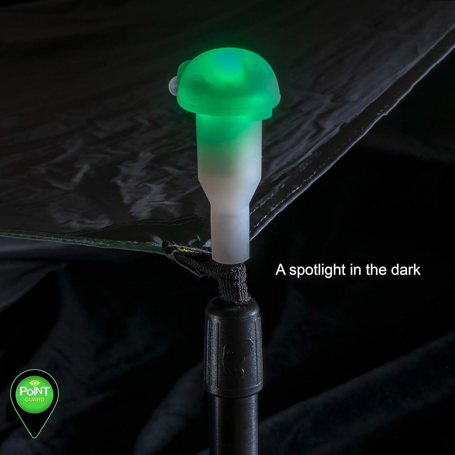Luz de Poste LED Guardián ELEFANTE VERDE Recargable USB 117.7g