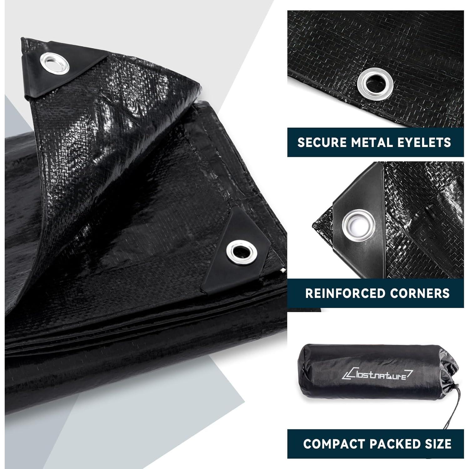 Lona Impermeable Clostnature 220x150 cm para Camping