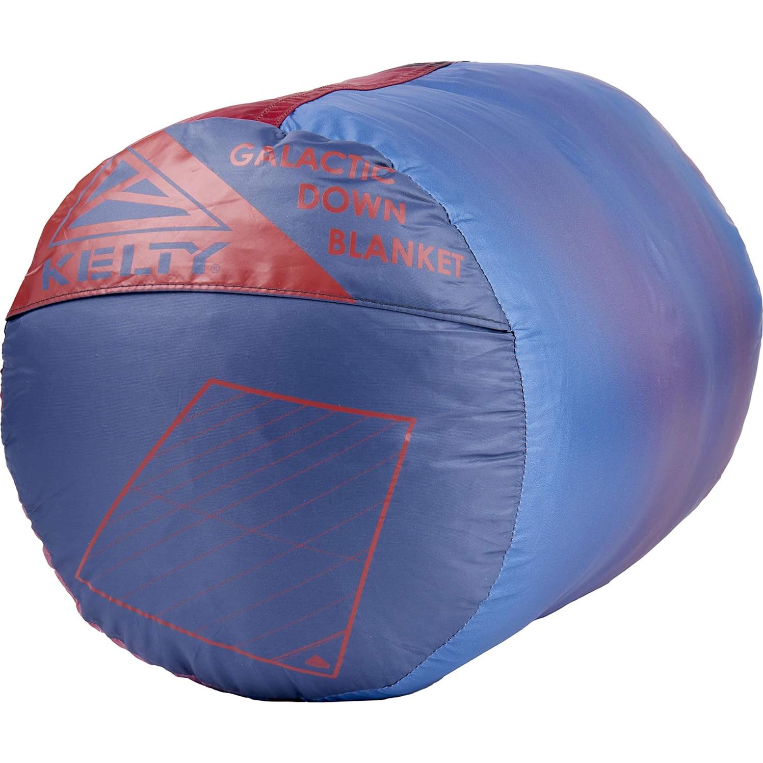 Manta de Plumas Kelty Galactic Cranberry 183x140 cm Camping