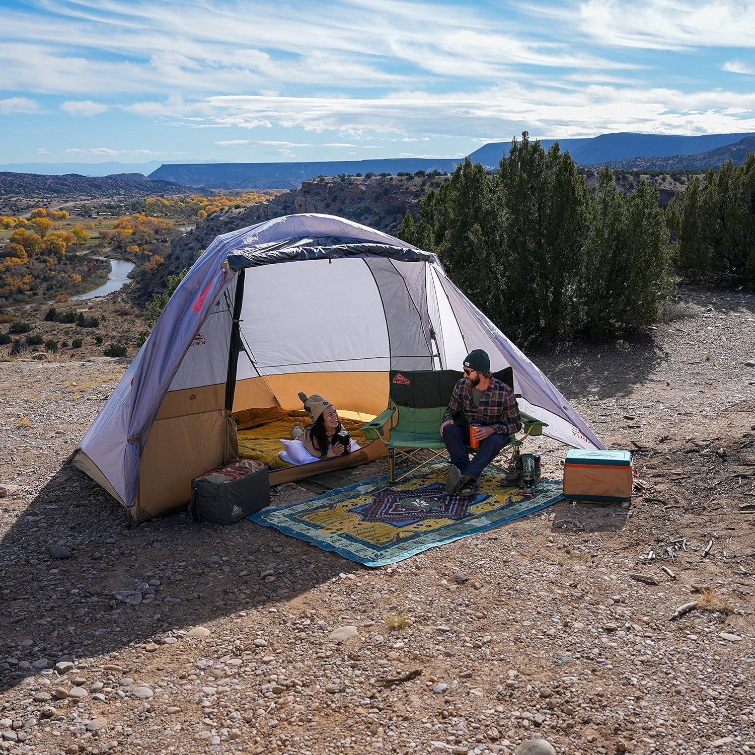 Huella de Carpa Kelty Caboose 4P - Protección Suelo Gris