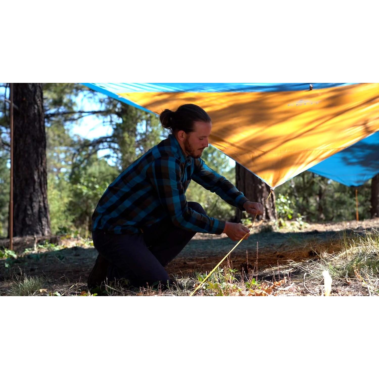 Cuerda de Guy Lightline Triptease Kelty 15.24m Amarillo