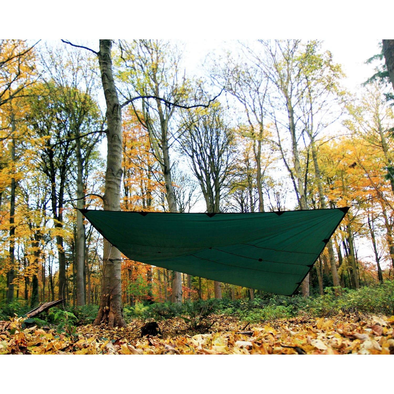 DD Tarp 4x4 - Olive Green: 13ft x 13ft