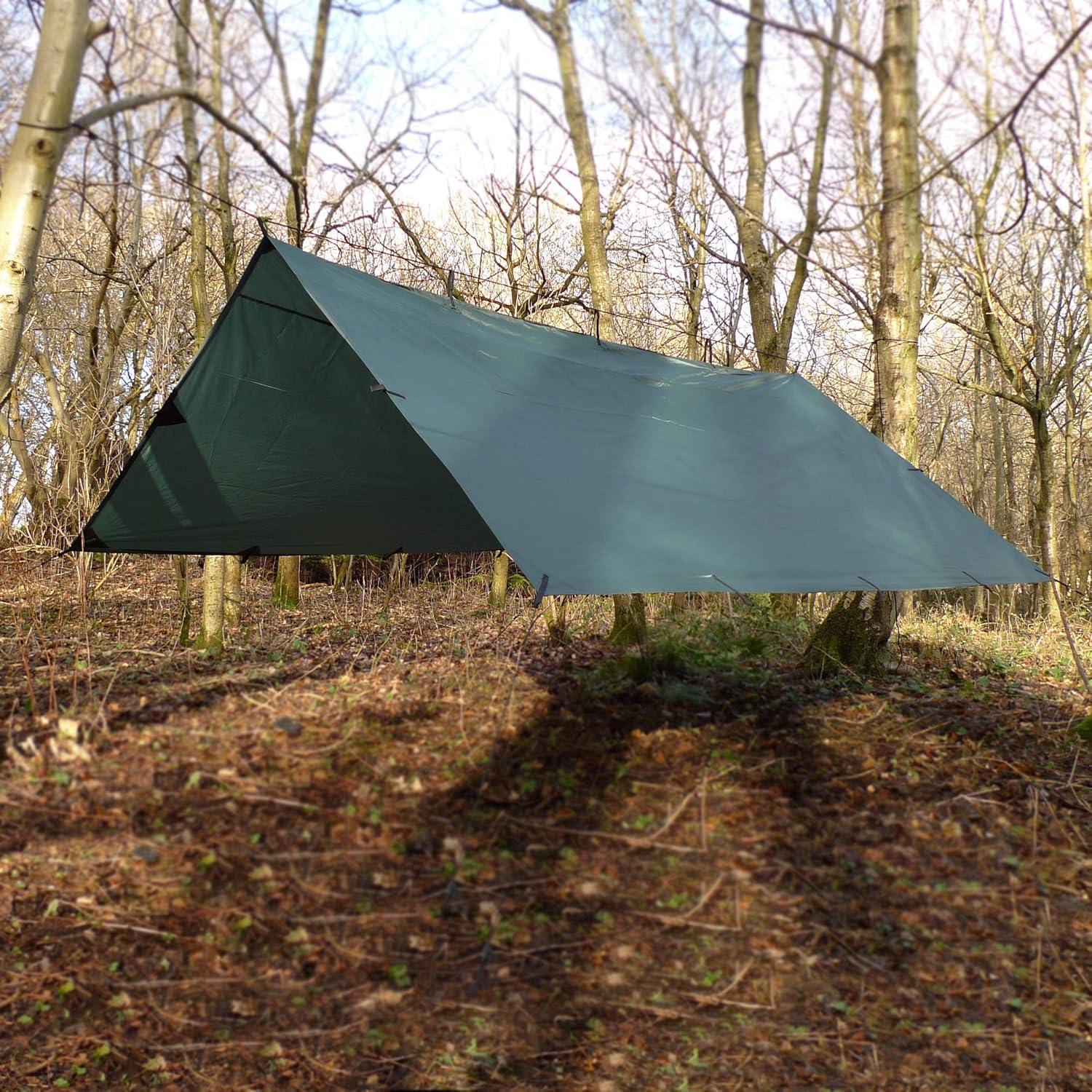 Tarp DD Hammocks 3.5m x 3.5m Verde Oliva Impermeable
