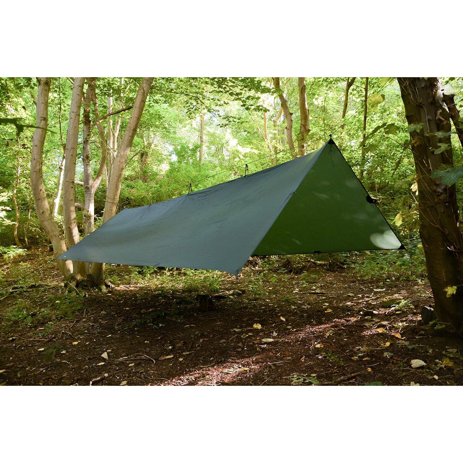 DD Hammocks - DD Superlight Tarp XL Olive Green: 15ft x 10ft