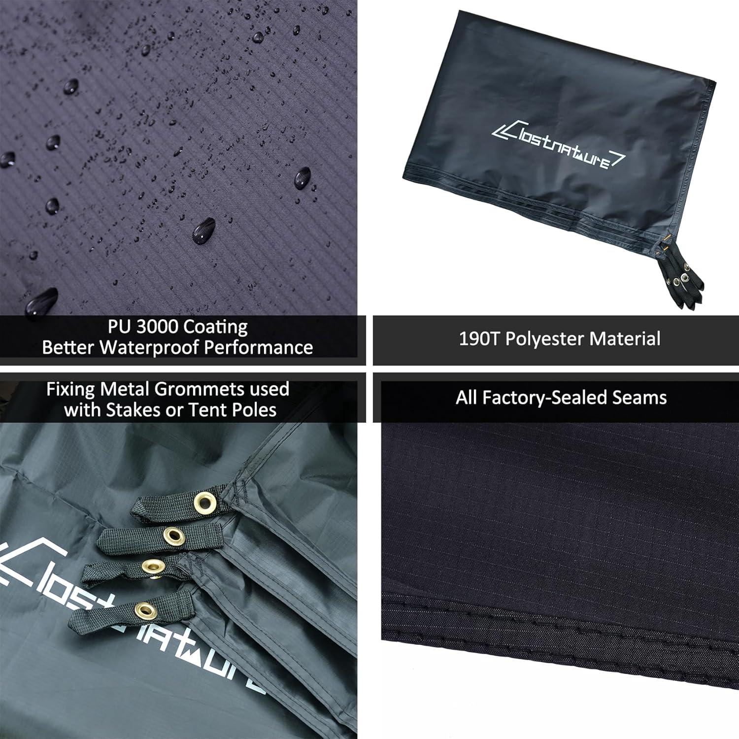 Lona de Camping Clostnature 1 Persona 221x81cm Impermeable