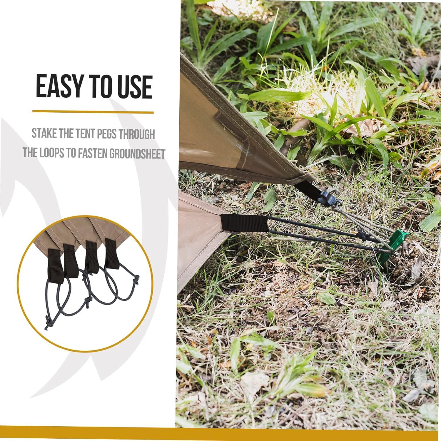 OneTigris Tarp Impermeable 239x239cm para Camping y Playa