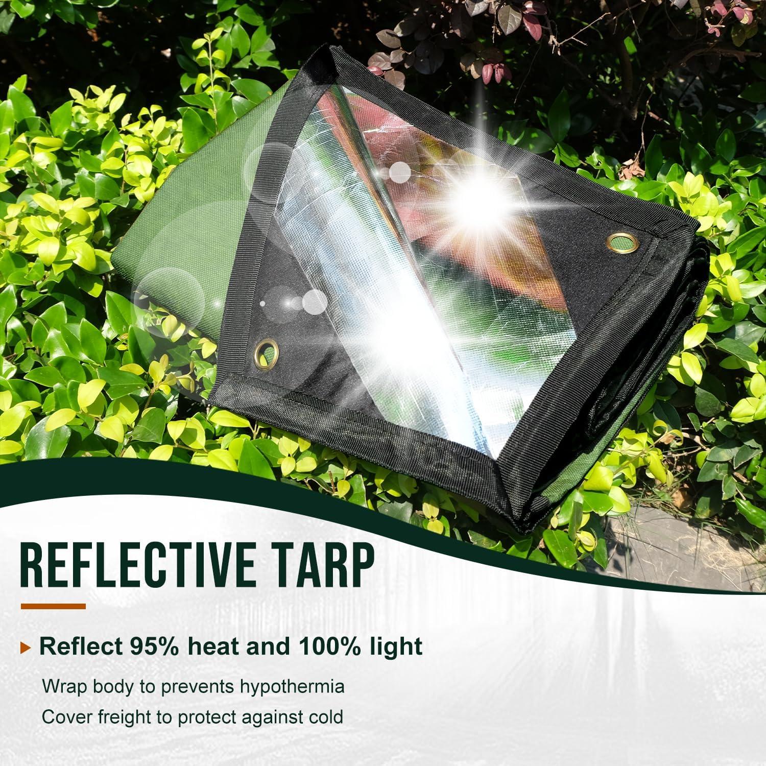 Manta de Emergencia Táctica LYN XL 2.6x3.6m Impermeable