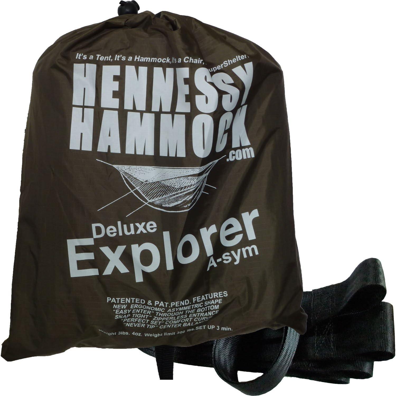 Hamaca Hennessy Explorador Deluxe Clásico XL 213 cm 135 kg
